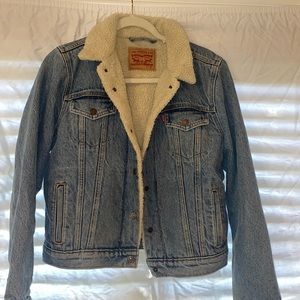 Levis Original Sherpa Jean Jacket